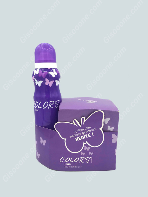 پک کادویی لیلاک زنانه دوتکه کالرز