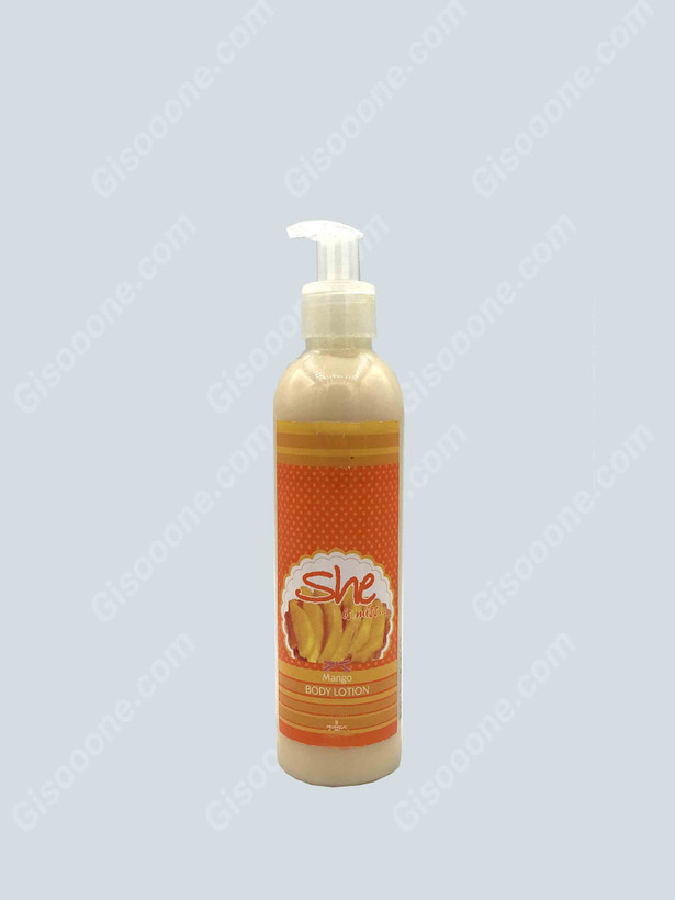 لوسیون بدن پمپی انبه 250 میل شی