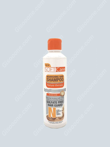 شامپو فری سولفات 350 میل حاوی روغن ماکادمیا و پروتئین شیر سافت کر