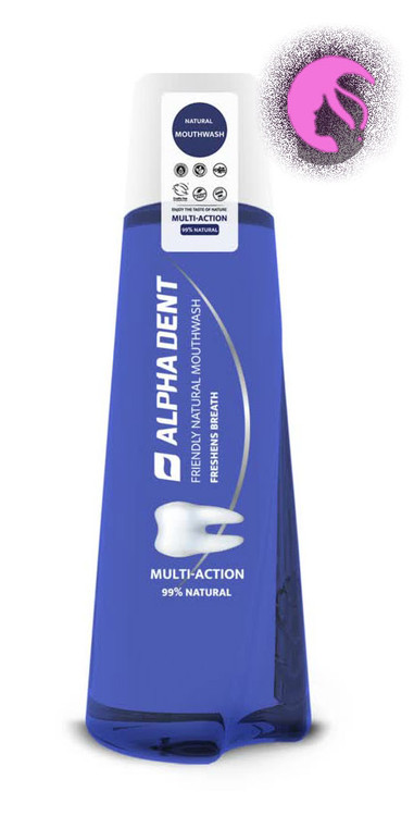 دهانشویه طبیعی مولتی اکشن آلفادنت