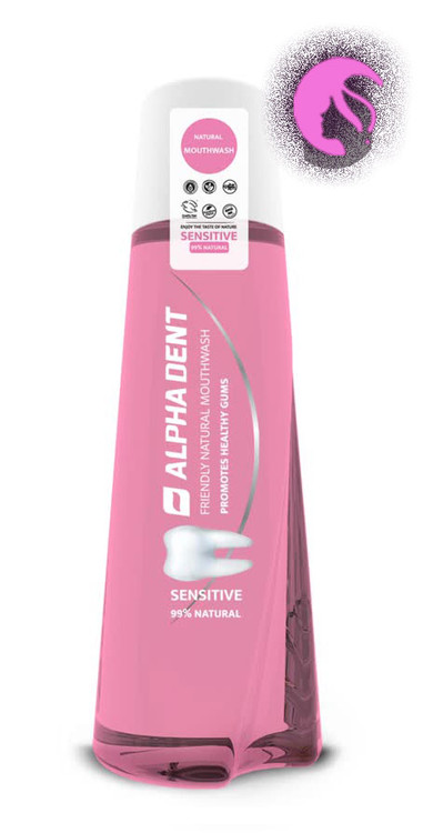 دهانشویه طبیعی ضدحساسیت آلفادنت