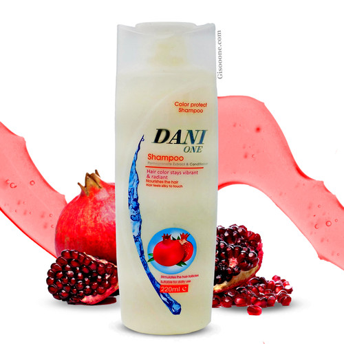 دنی وان شامپو 220میل انار تثبیت کننده رنگ مو