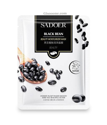 بیوآکوا ماسک صورت ورقه ای لوبیاسیاه سادور