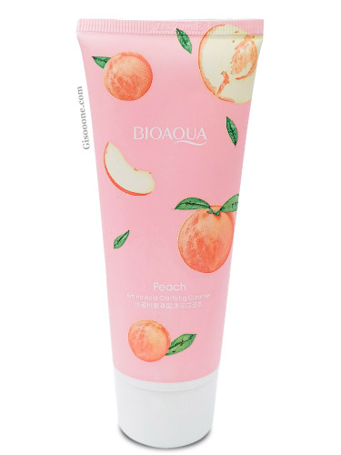 بیوآکوا لوسیون شستشو صورت هلو 100گرمی