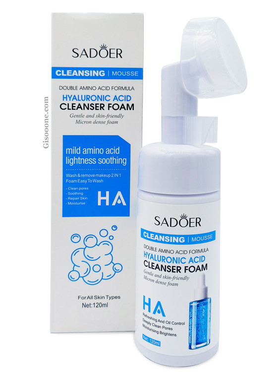 سادور فوم شستشو صورت آبرسان 120میل هیلارونیک اسید