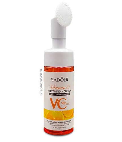 سادور فوم شستشو صورت سفیدکننده 120میل ویتامین سی