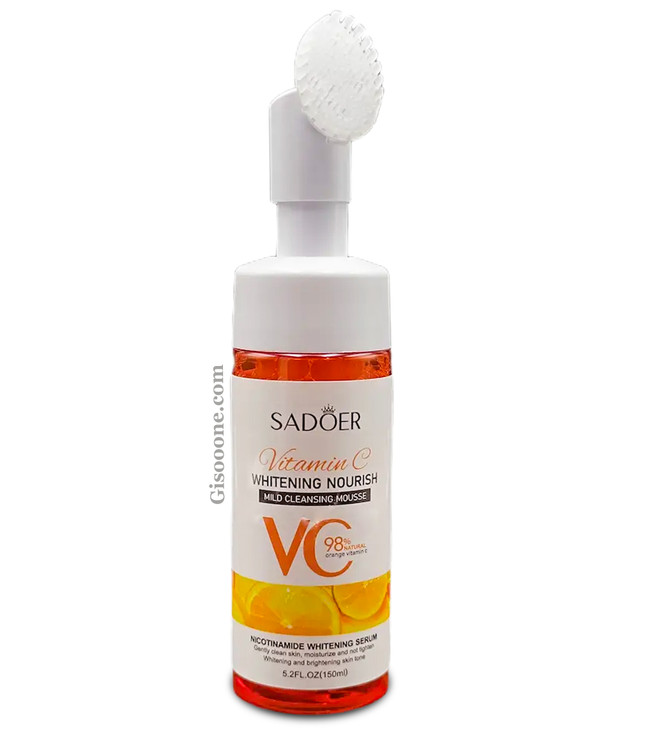 سادور فوم شستشو صورت سفیدکننده 120میل ویتامین سی