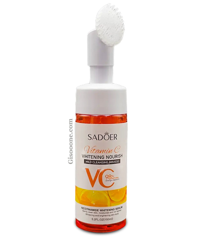سادور فوم شستشو صورت سفیدکننده 120میل ویتامین سی
