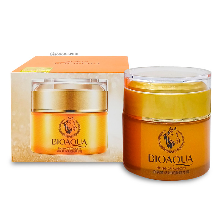 بیوآکوا کرم معجزه گر روغن اسب ضدچروک کلاژن ساز50 گرمی