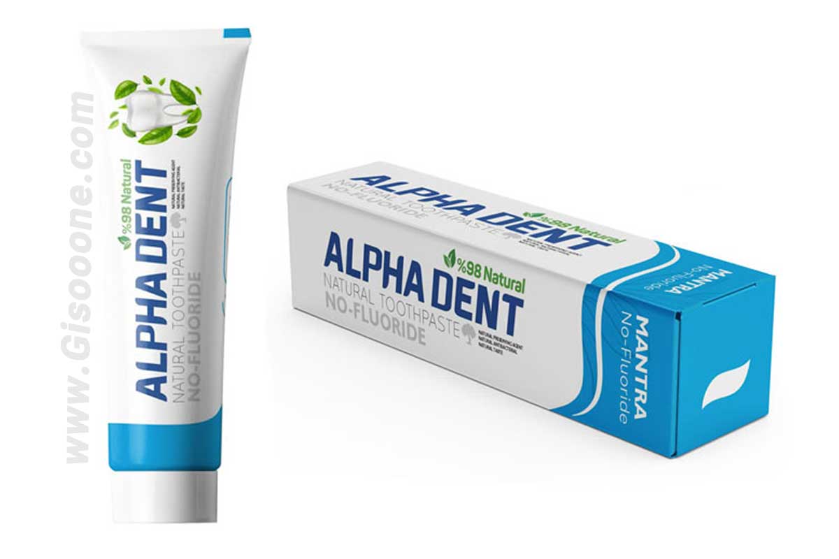 خمیردندان طبیعی فاقد فلوراید آلفادنت