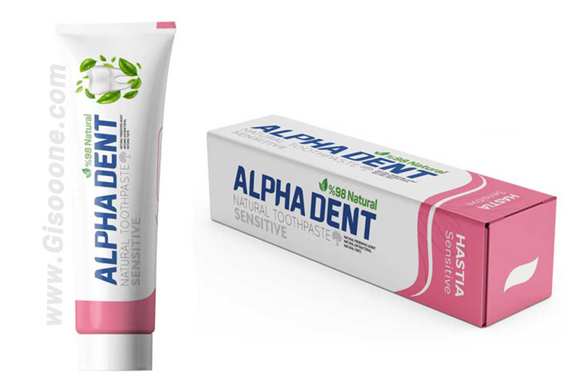 خمیردندان طبیعی حساس آلفادنت