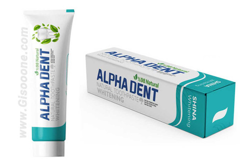 خمیردندان طبیعی سفید کننده آلفادنت