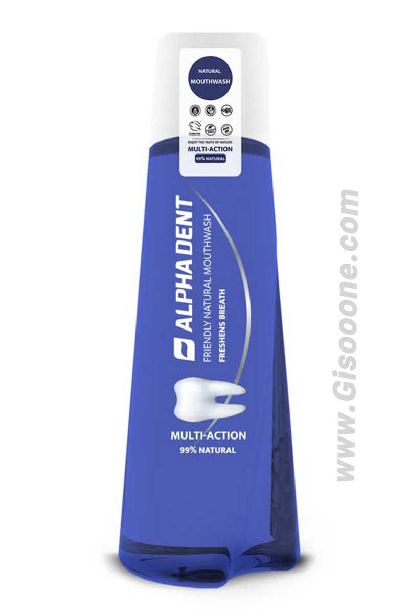 دهانشویه طبیعی مولتی اکشن آلفادنت